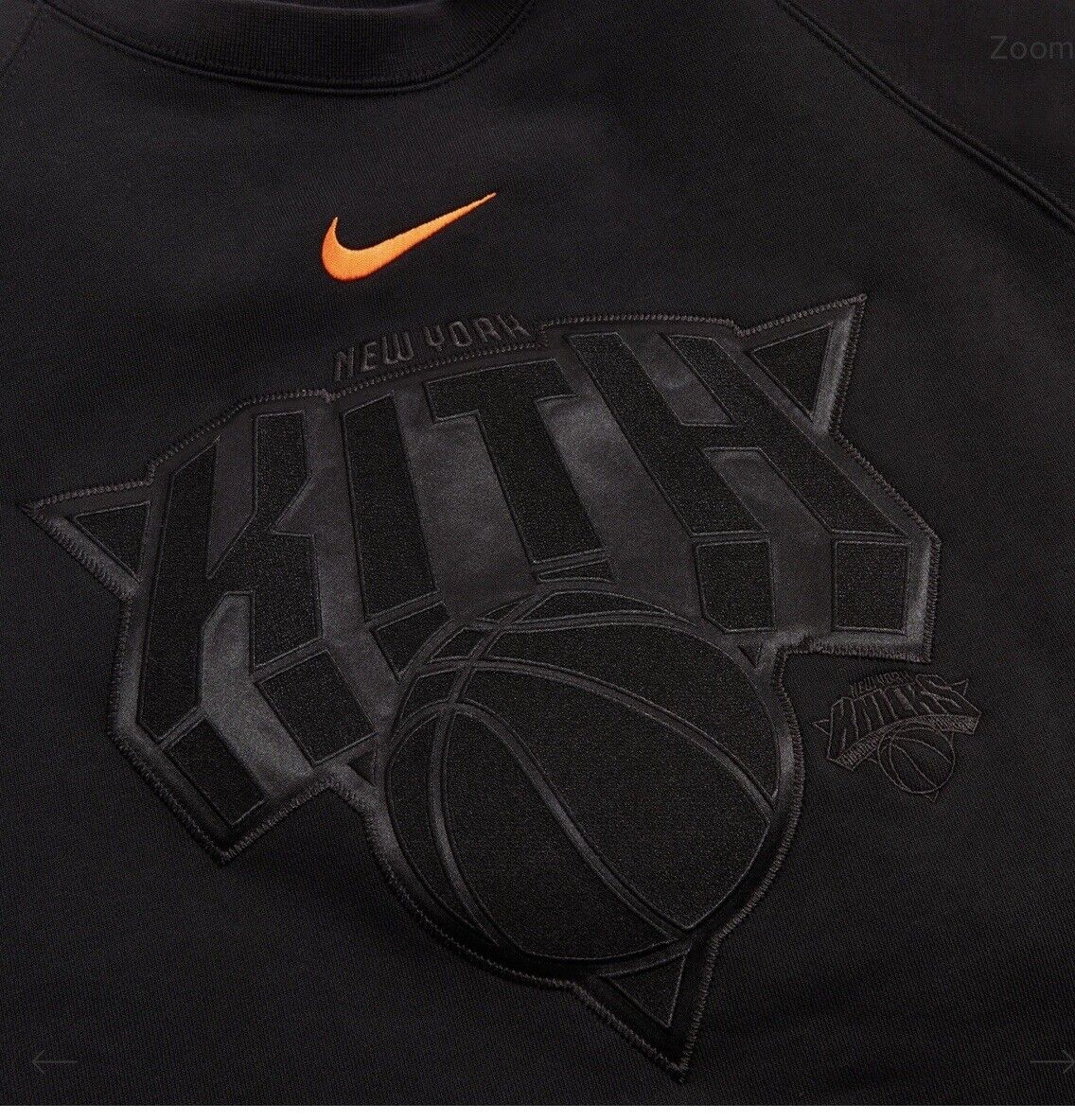 🔥🔥🔥Kith & Nike for New York Knicks Fleece Crewneck NBA 🔥🔥🔥Kith & Nike for New York Knicks Fleece Crewneck NBA