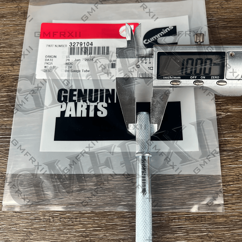 New Cummins Oil Dipstick Tube W/ Clip To Block For Dodge 5.9L 8998