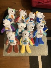 Limited Treasures State Quarters Coin Teddy Bears