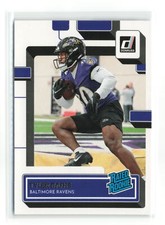 TYLER BADIE #348 2022 PANINI DONRUSS RAVENS Rated Rookie