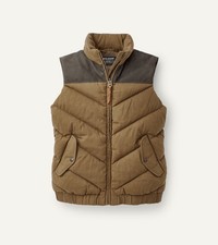 Women’s Filson Down Vest - Antique Bronze Color - Size Small - Filson Goose Down