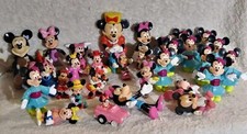 Vintage MINNIE MOUSE Toys Figures Disney 30 Plastic Plush Rubber PVC LOT RARE