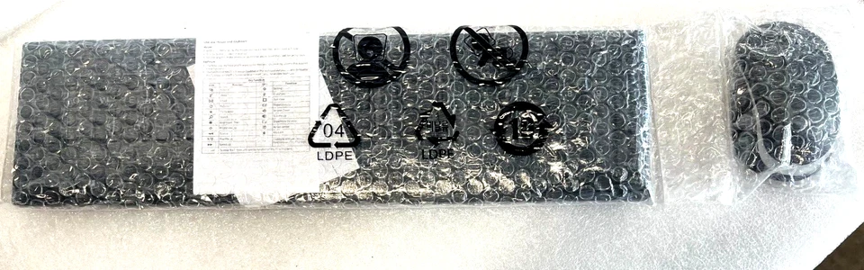 Acer Wireless keyboard and mouse set DC.11211.026 and DK.RF41P.0C3 KBRFCR MORFDO - Image 2 of 2