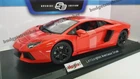 MAISTO 1:18 Scale Diecast Model Car - Lamborghini Aventador Coupe - Red