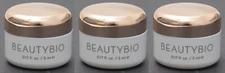 NEW 3-PACK BeautyBio The Quench Quadralipid Rapid Recovery Facial Cream 0.17 oz
