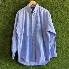 Ralph Lauren Blake Plaid Long Sleeve Button Up Shirt M Medium