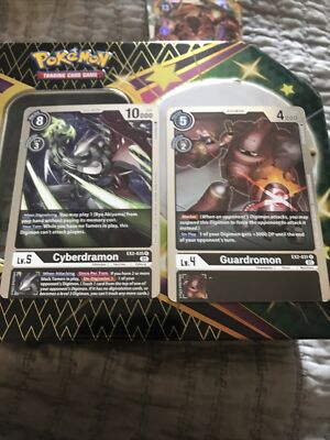 Digimon Digital Hazard Cyberdramon EX2-035 R NM/M W/Bonus