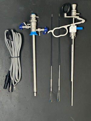 Laparoscopic Bipolar Active Working Element Set 26fr SS Best Quality Reusable