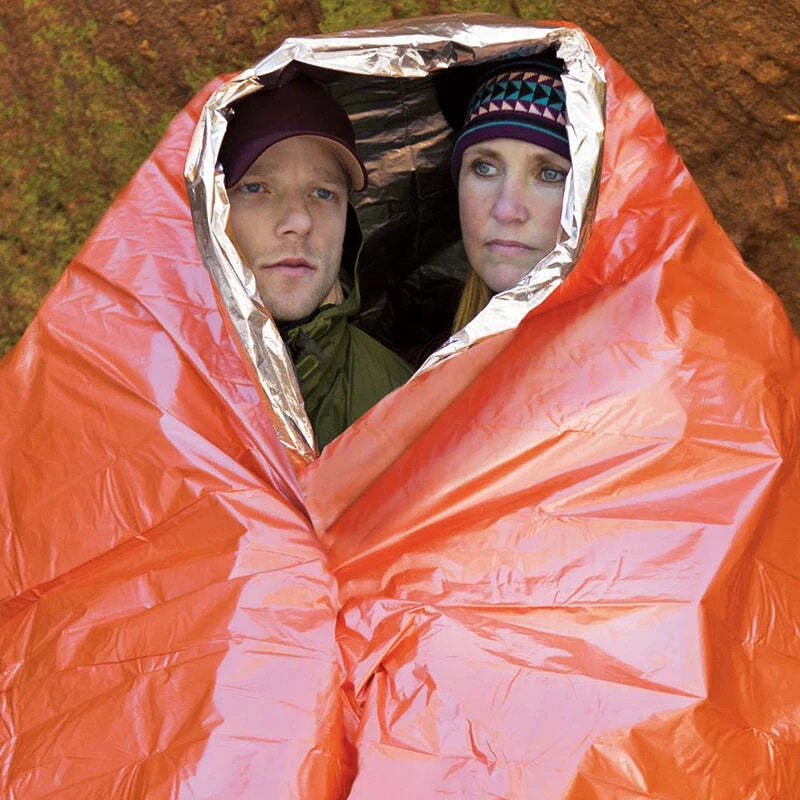 SOL Manta Térmica Emergencia Supervivencia Rescate Sábana Térmica Manta XL Foto 3 de 4