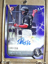 2022 Elijah Tatis 1st Bowman Paper Purple Rookie Autograph RC /250 MINT 🔥🔥🔥