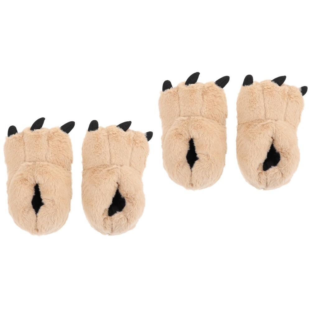 APL 2 paia ciabatte calde bambino signorina pantofole invernali calde invernali