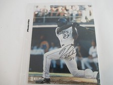 RONDELL WHITE SAN DIEGO PADRES SIGNED 8