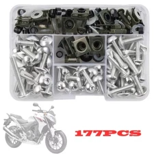 Complete Fairing Bolt Kit Body Screws For Suzuki GSXR600 GSXR1000 GSXR750 Silver
