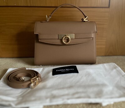 PARISSA WANG 'GRACE' TOP HANDLE BAG IN CHAI