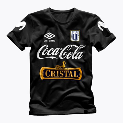 ALIANZA LIMA  futbol Peru Trainning hincha FRNT&BCK GRAPHIC t shirt FAN HINCHA