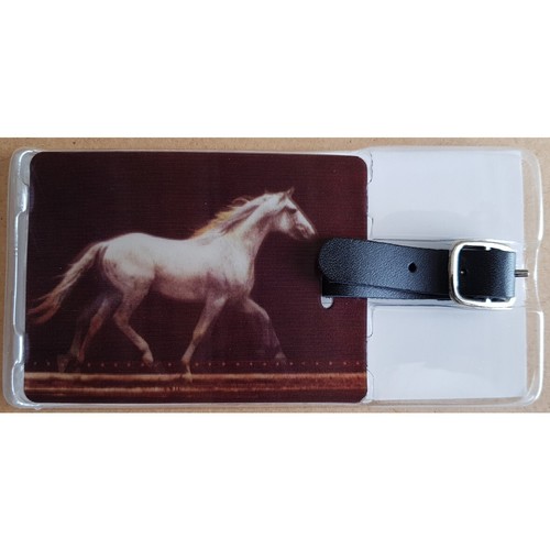 3D Lenticular Original Luggage Tags, Muybridge Horse, Pack of 2 (3.5" x 2.5") - Picture 2 of 2