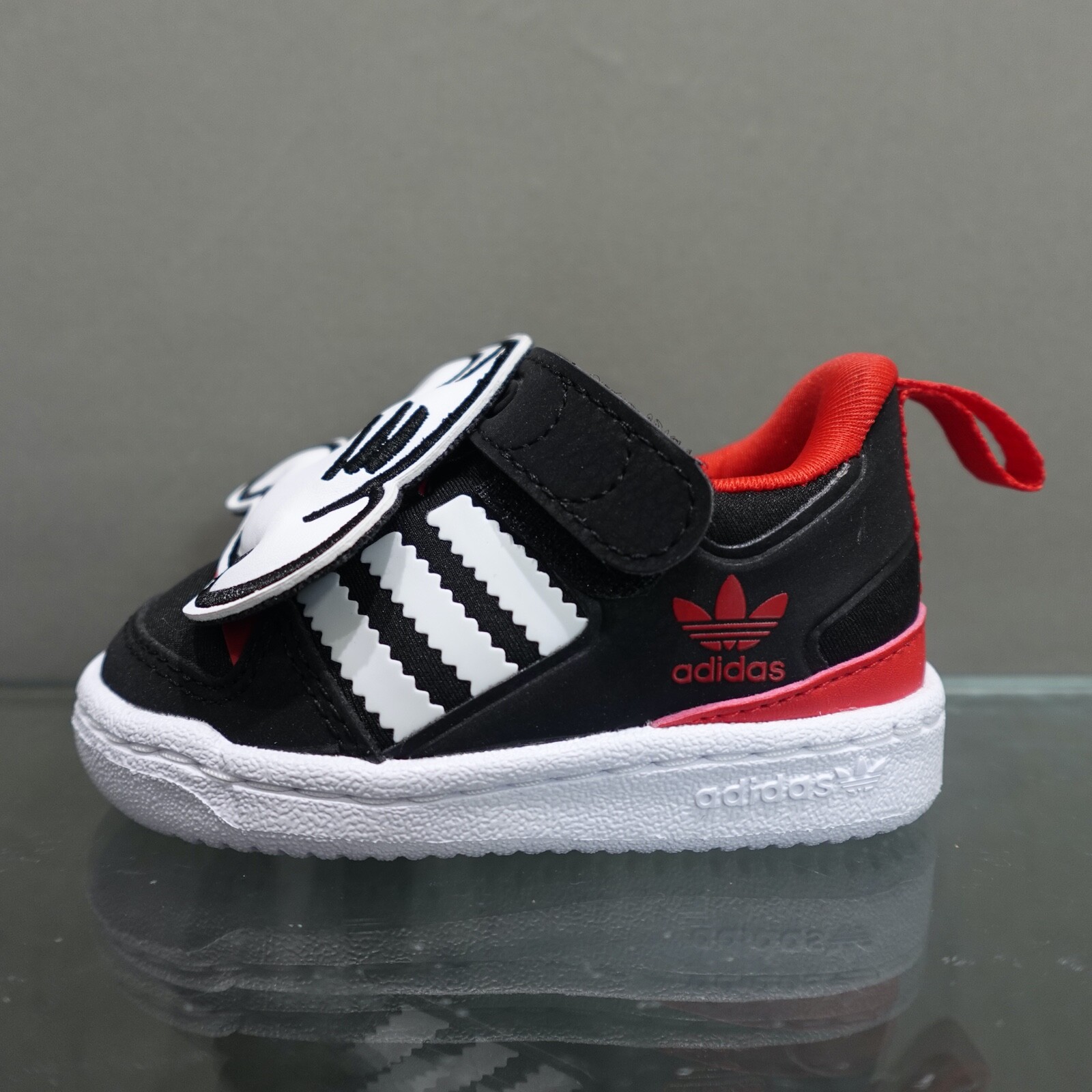 Повседневная обувь Adidas Originals Forum 360 для младенцев, размер 4 K, черные кроссовки #240