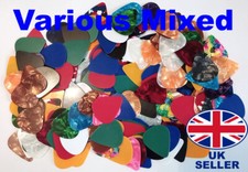 1 x OR BUNDLE RANDOM GUITAR PICKS PLECTRUM VARIOUS QUANTITIES MIXED COLOURS PICK