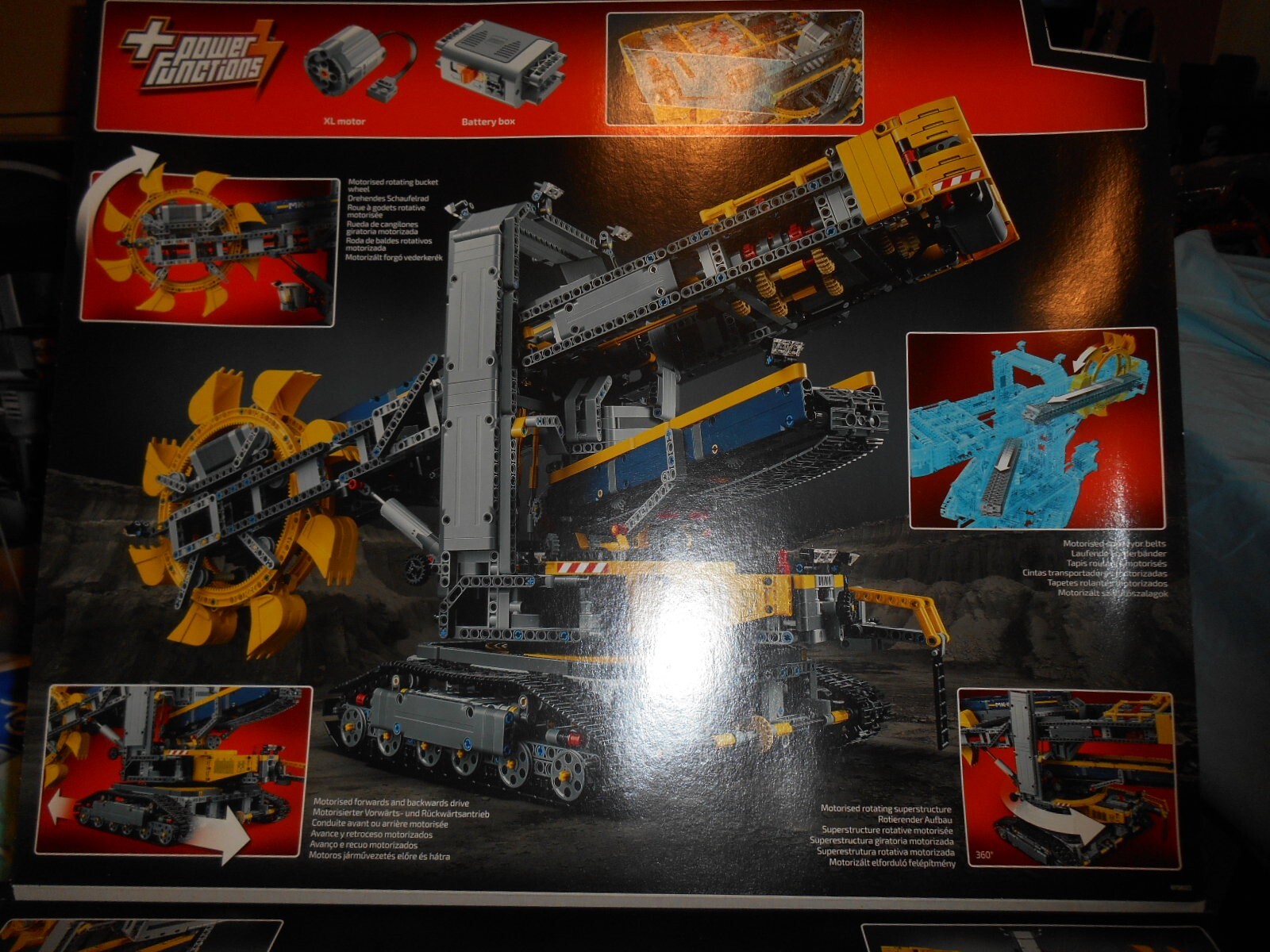 LEGO TECHNIC Bucket Wheel Excavator (42055) 673419248723 eBay