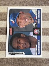 2001 Upper Deck Victory Baseball Vladimir Guerrero / Dustin Hermanson Card #401