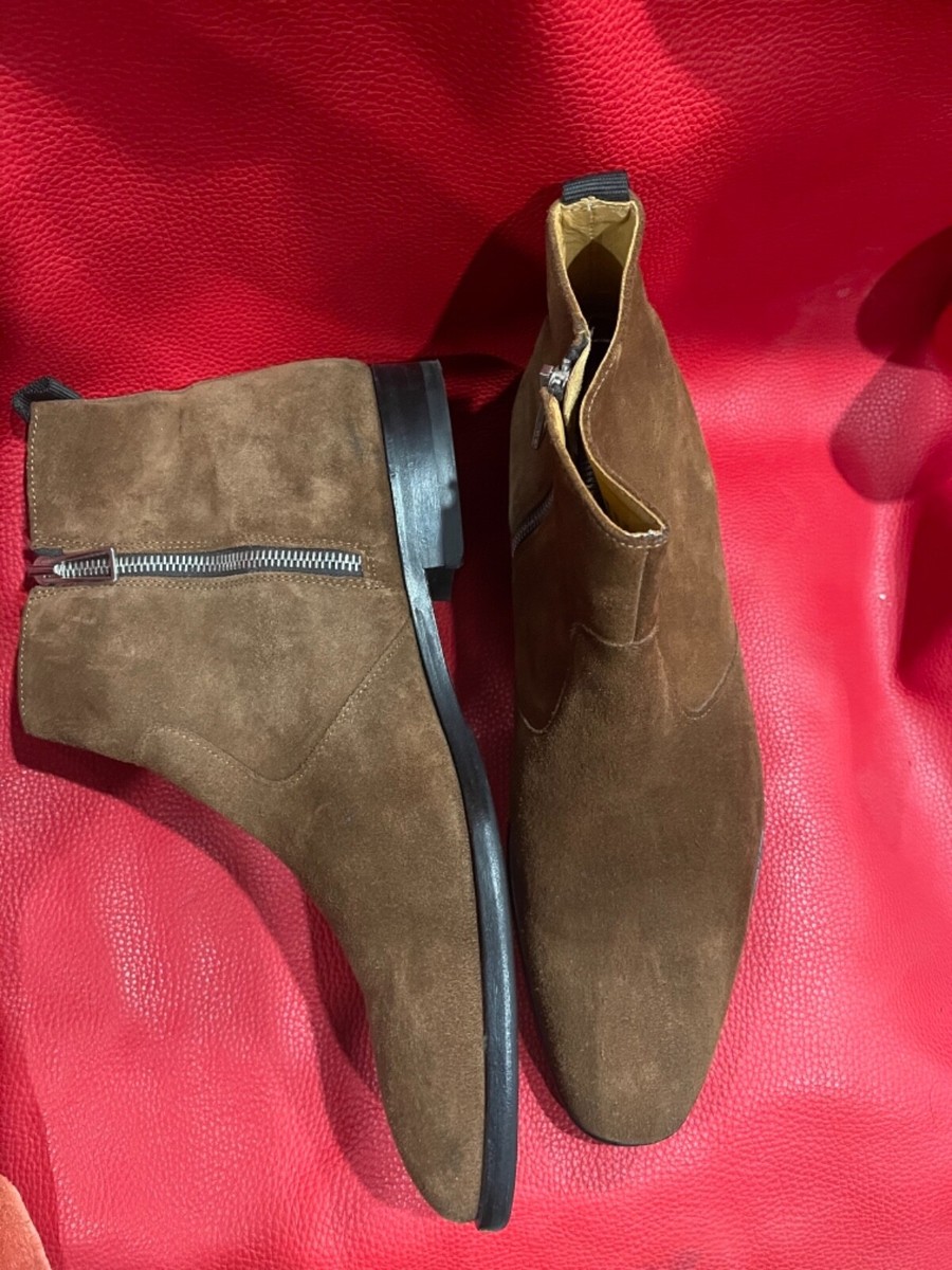 Paul Smith Men’s light brown suede boots size 10