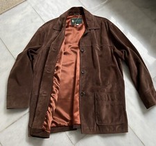 Lakeland Suede Jacket Ladies Size 14 Worn Once Ex Con