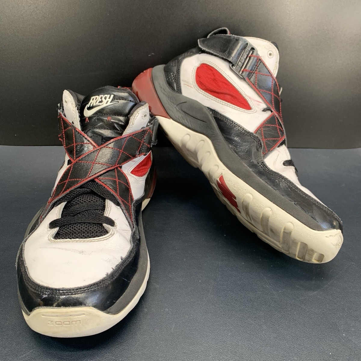 Nike Zoom Fresh Air White Black Red Men's Size 11, 367178-100