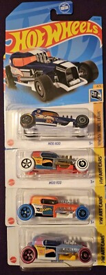 HotWheels Mod Rod (Treasure Hunt) PLUS 3 Variants! (4 Cars) 