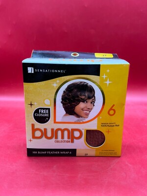 Sensationnel Bump Collection HH Bump Feather Wrap 6- PreBumped 100% Human Hair