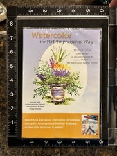 Watercolor The Art Impressions Way. DVD, Factory Sealed, Instructional Video