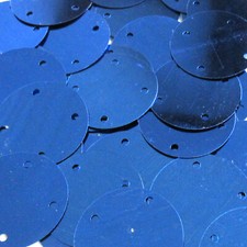 Sequins Royal Blue Seconds 35mm Four Hole Paillettes 50/ 250 25 Off pcs