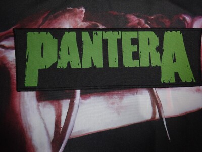 Pantera Back Patch Back Strip Thrash Metal Slayer