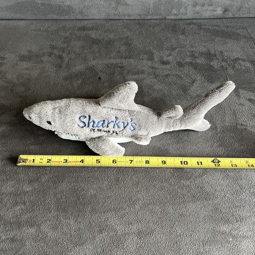 Plush Shark Bean Filled Sharky’s PC Beach Florida Stuffed Animal Collectable - 第 7/9 張圖片