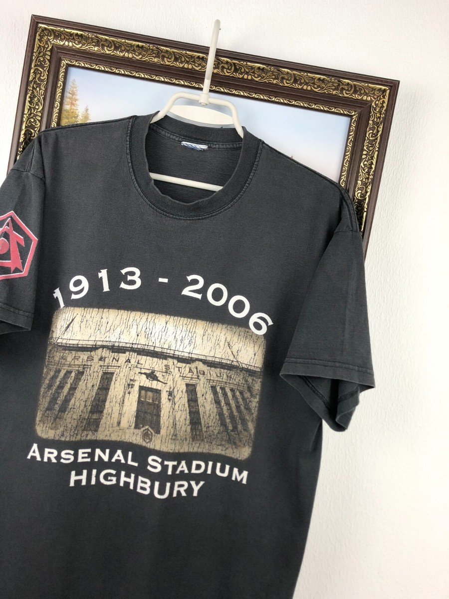 Foulard football vintage Super Arsenal Highbury années 80 80 rouge blanc