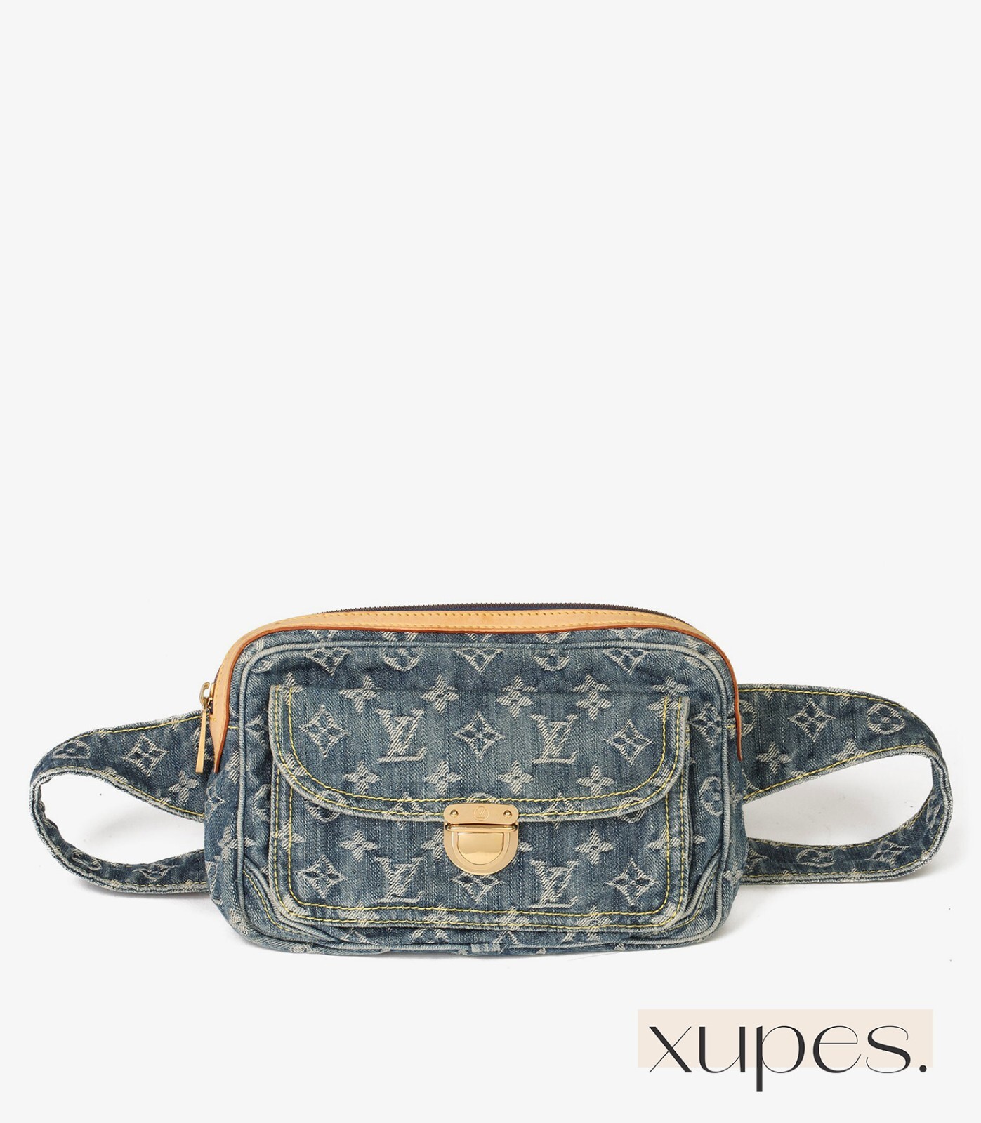 Louis Vuitton Blue Monogram Denim Bum Bag