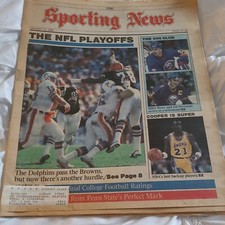 January 13 1986 Dan Marino Miami Dolphins Football The Sporting News 