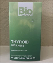 Bio Nutrition Thyroid Wellness 60 Veg Caps  9/2025