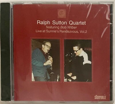 Ralph Sutton Quartet Ft. Bob Wilber - Live at Sunnie's Rendezvous, Vol.2 - Mint!