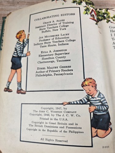 I Know a Secret by Gertrude Hildreth (1947 HC) easy growth in reading - Picture 6 of 10
