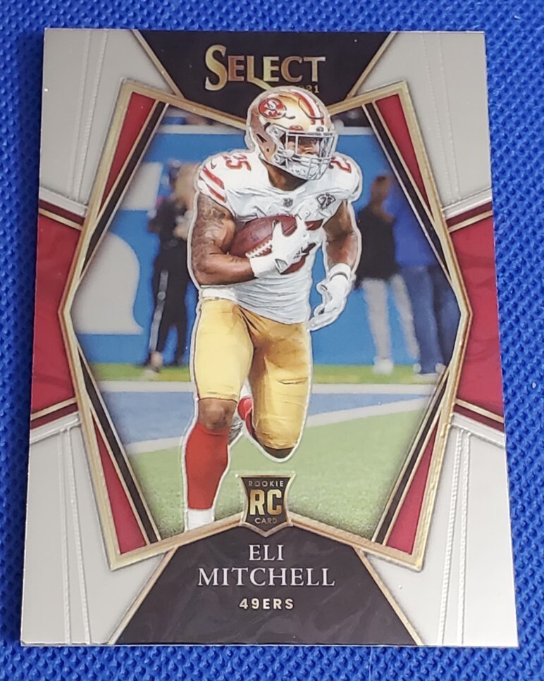 Eli Mitchell 2021 Panini Select Premier Level #192 RC 49ers Rookie
