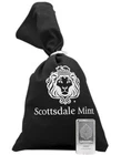 10 oz Scottsdale STACKER® .999 Silver Bar w/ Black Canvas Bag #A182