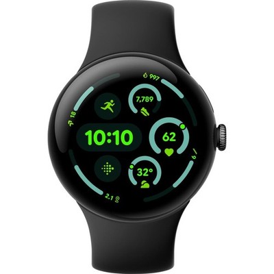 Google Pixel Watch 3 Smartwatch Obsidian (150 185 mm, 165 215 mm)