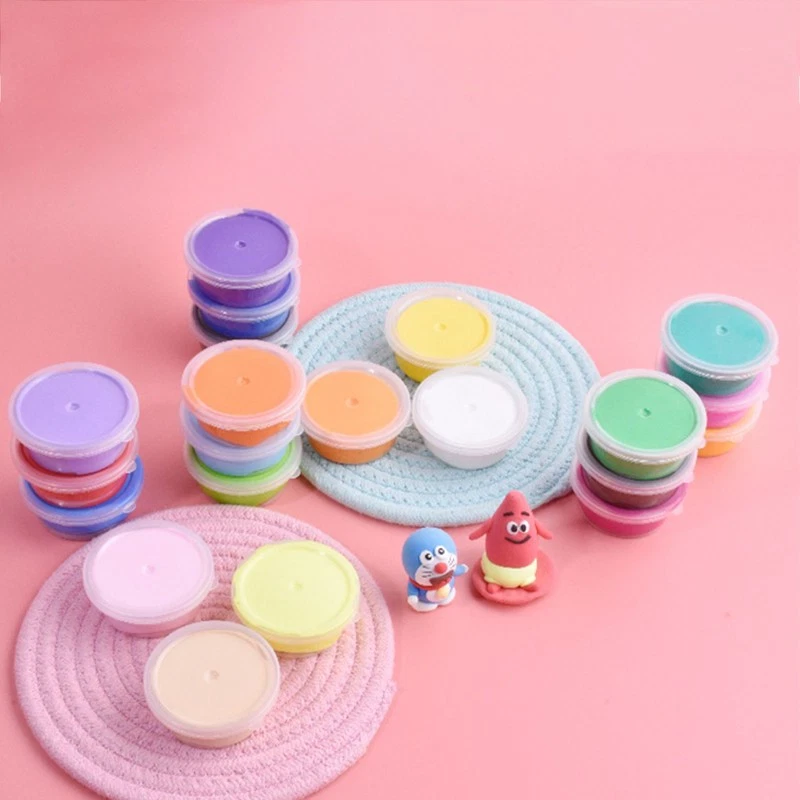 Knete bunt Bastelknete Kinderknete Knetgummi Knetmasse und Modelliermasse 20 g - Bild 3 von 4