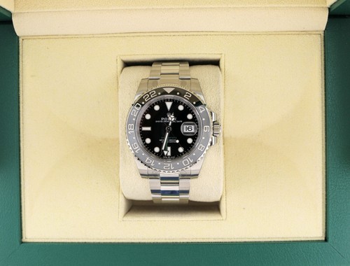 Unworn 2024 Rolex GMT-Master II 126710GRNR Bruce Wayne Stickered No Papers 40mm