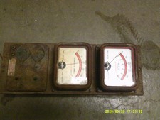 Vintage Sun Electric Rpm Dwell Meter Unit T 10m Analog Dwell Meter For Parts