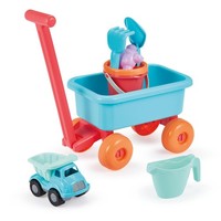 Ecoiffier - Strandwagen Voor Kinderen Met Stuurgreep – Emmer Gieter Incl. Vormen