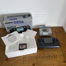 SEGA Game Gear Handheld Gaming Console MK-2110-50 Black, PAL, Boxed Manual Read