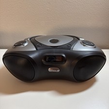 iLive Boombox Bluetooth Speaker w/ CD Player FM Radio iBC233B Tested Works