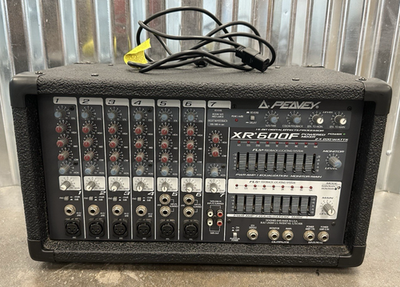 森ページ Peavey XR-600F Powered Mixer 2x200W 400sc 16bit processor black | eBay