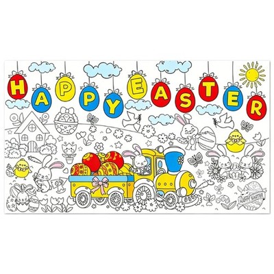 Creative Cartoon Easter Party Decoration Paper Safe Paper Sheet For Kids
